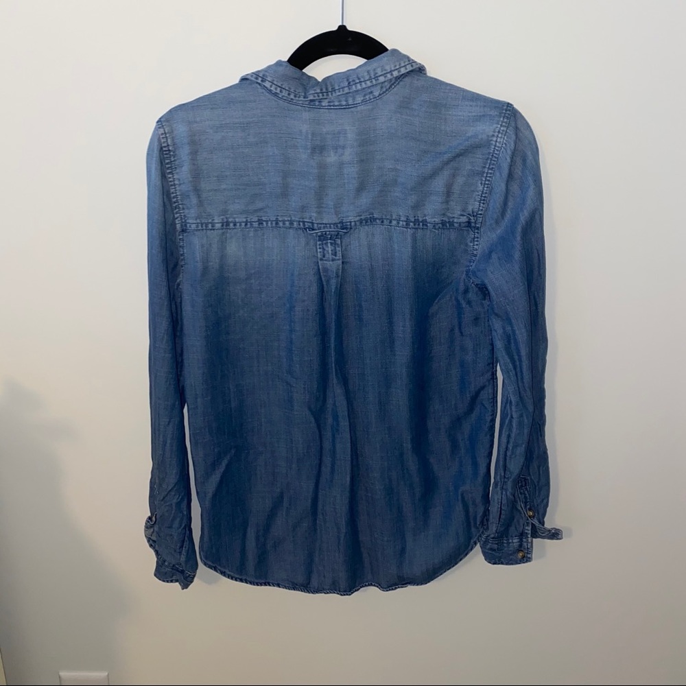 Denim Button Up - Picture 3 of 3